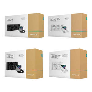 Deepcool Ice Cube LT720/520 <span class=keywords><strong>CPU</strong></span> todo en uno refrigeración por agua 360/240mm radiador LED RGB estilo 1700/AM5 aplicación de procesador - Product Image 6