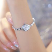 BS Bee Sister FA1730 CZ Diamant Armband Quarz Gold Uhr für Damen Damenmode Uhren