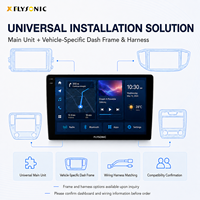 Lecteur DVD de voiture FYDZ 9 pouces, système de navigation multimédia Android pour voiture, 4 cœurs, GPS, BT, WiFi, CarPlay, navigation multimédia pour voiture