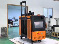 Machine de nettoyage laser 200W 300W 500W pour l'élimination de la rouille, similaire aux outils de nettoyage laser professionnels