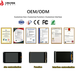 Màn hình cảm ứng thông minh SANYI 7 inch RTOS UART 2 cổng nối tiếp IPS LCD HMI 1024x600 hỗ trợ RTC/MP4/MP3/RS485/Can/Modbus RTP/CTP 21 cổng IO - Product Image 3