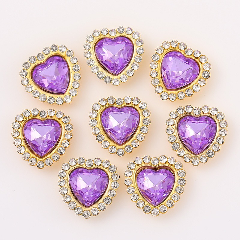 Coeur violet