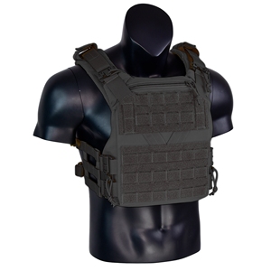 Israëlische ES-K1226 stijl V-vormige plaatdrager tactisch vest met snelontkoppelingsmolle systeem, chaleco tactico MC camouflage 500D - Product Image 5