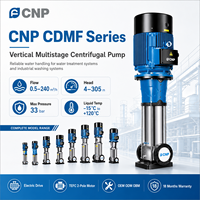 CNP CDMF Seri 2 tiang Ip55 Tefc Motor vertikal multitahap pompa sentrifugal untuk catu air sistem pemadam kebakaran