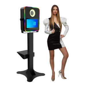 Venta al por mayor Dslr Photobooth Shell Portable Selfie Photo Booth Precio con impresora para la boda Fiesta espejo mágico fotomatón - Product Image 1