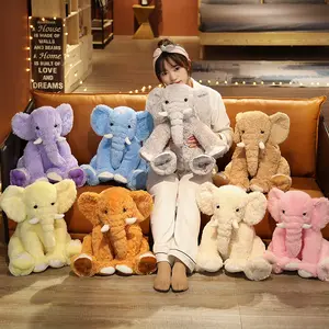 Boneco de pelúcia elefante, brinquedos de pelúcia fofos e macios de novo design, elefantes de bebê, boneca personalizada, animais, presente de pelúcia
