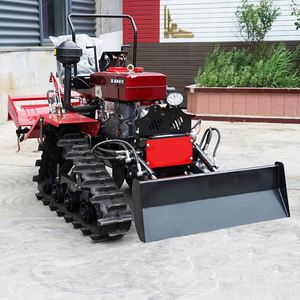 35HP Changfa 4WD Ride-On Crawler Diesel <b>Rotary</b> Tiller Tractor Compact Mini Farm <b>Machine</b> for Greenhouses Orchards & Narrow Fields - Product Image 6