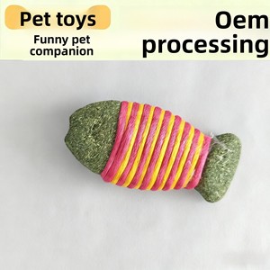 Mainan Tongkat Penggoda Kucing Catnip dengan Suara, Mainan Hewan Peliharaan yang Menghibur Diri Sendiri untuk Kucing - Product Image 4