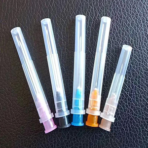 Agujas de inyección veterinarias desechables de acero inoxidable con soporte de nailon de calidad de exportación para animales - Product Image 4