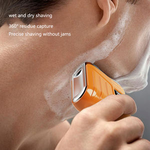 Mini <span class=keywords><strong>Rasoir</strong></span> à Barbe Puissant à Tête de Coupe Magnétique Amovible, Fonctionnant sur Piles pour Homme, pour la Maison et les Voyages R19 - Product Image 4