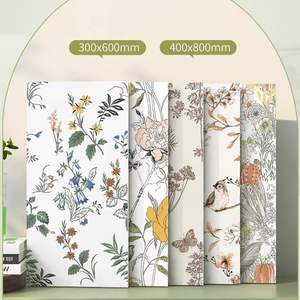 フルボディフランス製精巧に彫刻されたタイル400x800mm、スワロータイルとフローラルタイルは壁と床の両方に適しています - Product Image 2