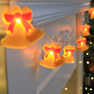 Mini đi bộ thanh chuỗi đèn Pin hoạt động màu đỏ trắng giáng sinh trang trí Đảng Cây giáng sinh dẫn đèn dây - Product Image 2