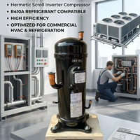 Compresseur scroll à onduleur haut de gamme GTD5160NH48L pour climatisation centralisée, unité de réfrigération CVC R410A