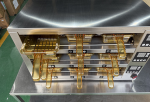 Table Top KFC Hamburger Warmer <span class=keywords><strong>McDonald</strong></span> Vertical 2/3/4 Decks Layers Warmer Vitrina - Product Image 3