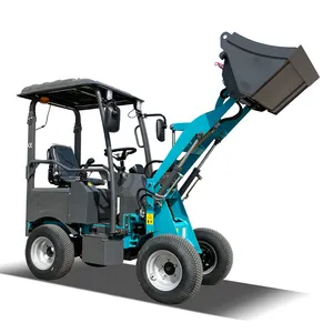 Bán Hot DAOU 04 0.4ton AC Hệ Thống Pin Nhỏ Điện Loader Mini Trang Trại Wheel Loader Với CE Để Bán