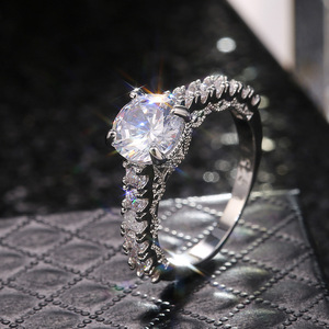 Anello da donna elegante per matrimonio, design classico, regalo di gioielleria alla moda per banchetti quotidiani - Product Image 2