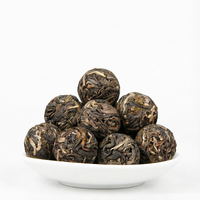 2025 Oude Boom Pruimen Aroma Puerh Rauwe Thee Drakenparel Handgemaakte Mini Tuocha Groothandel Draagbare Rauwe Pu'Er Drakenbal Thee