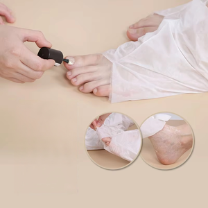 Suministros para Manicura y Pedicura, Gel <span class=keywords><strong>Spa</strong></span> de Cristal para Pedicura, Gel <span class=keywords><strong>Spa</strong></span> para Pies Secos y Agrietados, Mascarilla Exfoliante para Pies - Product Image 2