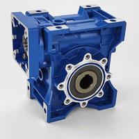 NMRV 50 0.12 ~ 0.75KW Worm Gearbox 80 86 90 104 110 130 Input square Flange B14 B5 20 HP Horizontal Hollow Shaft Reducer ODM