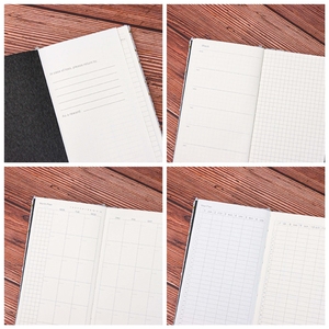 A6, planificador semanal sin fecha, cuaderno de bolsillo, organizador de horarios, <span class=keywords><strong>Agenda</strong></span>, cubierta de tela, diario para el año, mes, semana, Planes, notas - Product Image 3