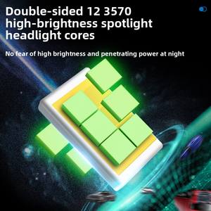 Faro <span class=keywords><strong>LED</strong></span> H11 Amarillo Limón de Alta Luminosidad de Moda, Luz <span class=keywords><strong>Antiniebla</strong></span> <span class=keywords><strong>H3</strong></span> 880881, Luces de Conducción <span class=keywords><strong>Antiniebla</strong></span> de Aluminio Nuevas - Product Image 4