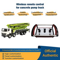 Control Remoto Industrial Multifuncional con Protección Impermeable IP67 para Remolques de Volteo para Automatización Industrial