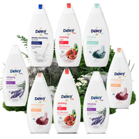 Nettoyant Moussant Corporel Revitalisant Parfumé Grenade Hibiscus Bio Sans Sulfate Marque Blanche 500ml – Nettoyant Doux et Énergisant pour