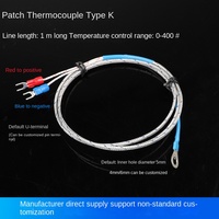 Sonde de température de type thermocouple K/E/PT100, résistante aux hautes températures, avec trou rond de 5 mm