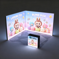Kotak Lampu LED Modular Lintel, Bingkai Poster Iklan Backlit, Kotak Lampu Kain SEG Dua Sisi untuk Pameran