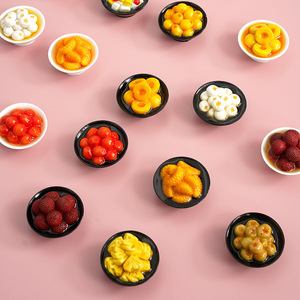 Aimants de réfrigérateur en forme d'aliments, ensemble multi-pièces, autocollants magnétiques amovibles pour la décoration de la cuisine, cadeau d'anniversaire - Product Image 1
