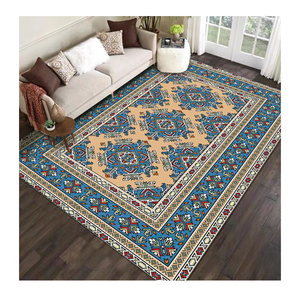 Thanh Lịch 3D In Ba Tư Không Trượt Siêu Mềm Pha Lê Nhung Vải Cho Phòng Khách - Product Image 6