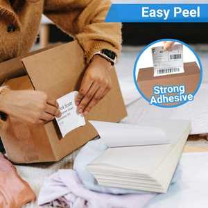 สติ๊กเกอร์กันน้ำแบบกำหนดเอง ขนาด 70x100 มม. ขายดี ฉลากความร้อนแบบติดเอง ฉลากความร้อนไวต่อความร้อน โปรโมชั่นสำหรับร้านขายของชำ - Product Image 4