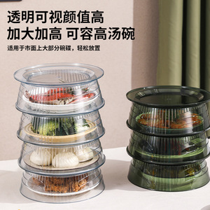 Couvre-aliments isolant de qualité alimentaire, multicouche, transparent, amovible, lavable, durable, pour usage domestique, circulaire, en matériau PET - Product Image 3