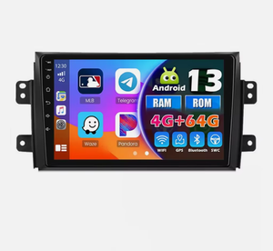 8 Core 4G 4 + 64GB Android autoradio Stereo per <span class=keywords><strong>Suzuki</strong></span> <span class=keywords><strong>SX4</strong></span> 2006-2012 GPS WIFI Navi Carplay - Product Image 1