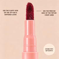 Crayon à lèvres liquide anti-transfert végétalien, maquillage waterproof pour les lèvres et contour des lèvres, marque privée