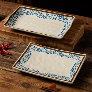 Prato de Melamina A5 Criativo, Estilo Chinês Moderno, Louça Comercial para Buffet de Hotel, para Arroz, Hot Pot e Plantas - Product Image 3