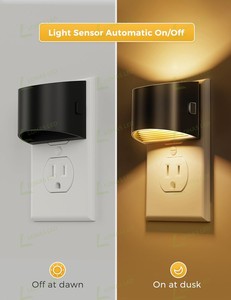 Veilleuse murale LOHAS Up&Down Lighting, mini lampe de nuit pour bébé, avec capteur crépusculaire, <span class=keywords><strong>LED</strong></span>, pour chambre, couloir, cuisine - Product Image 5
