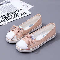 Chaussures en toile tendance OEM 2026 multicolores personnalisées basses pour femme, chaussures de marche vulcanisées en toile