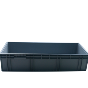 <span class=keywords><strong>Caja</strong></span> de logística de plástico <span class=keywords><strong>industrial</strong></span> con diseño sólido | Solución de almacenamiento estándar europeo para almacenamiento - Product Image 2