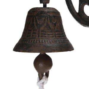 Campana de Pared Vintage de Hierro Fundido, Decoración de Jardín con Efecto Envejecido, Decoración Artística para Mesa de Oficina, Artesanía Decorativa - Product Image 4