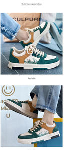 Popular Styles Sneakers for Men Waterproof New Fashion PU Sports 2026 Retro Trend Sports Low <b>Top</b> Casual Flat walking style Shoes - Product Image 4