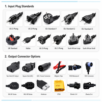 Pengisi Daya Baterai Li-ion 60V3A 67.2V79.8V dengan Proteksi Overcharge, Pengisi Daya Lithium untuk Skuter Listrik, Pengisi Daya Ebike