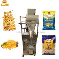 Automatique grain poudre de fruits secs de remplissage de pesage pâtes macaronis machine à emballer de thé en plastique sac d'étanchéité machine