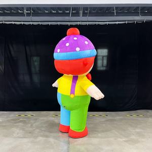 Costume de clown gonflable magique pour adultes, idéal pour Halloween - Personnalisé, imperméable et durable - Product Image 6