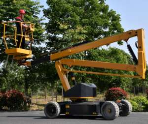 Vouwbare armplatformlift, hoogwerker, zelfrijdende knikarmhoogwerker - Product Image 3