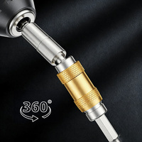 Embout de perceuse magnétique à vis, conversion rapide pour perceuse électrique, adaptateur universel à poignée hexagonale, outil d'extension variable
