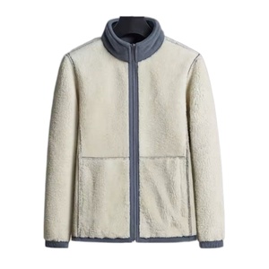 Chaqueta de Forro Polar con Cierre y Cuello Alto, para Primavera/Otoño 2023, Tallas Grandes, Casual, Ecológica, Servicio OEM para Hombre, Directo de Fábrica - Product Image 4