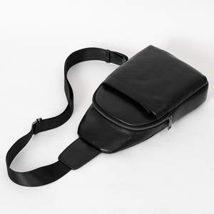 Mount Yanzhi Vintage Mode Handgefertigte Echtes Leder RFID Hochwertige Tragbare Einzel-Schulterriemen Herren Crossbody Brusttasche - Product Image 6