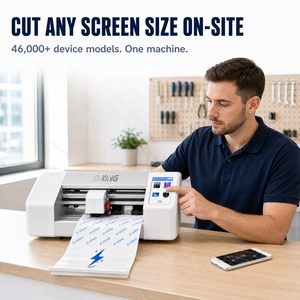 Macchina Plotter da Taglio D-KING per Pellicole Protettive in Idrogel per Schermo, Skin Adesive Posteriori e Pellicole Anteriori per Smartwatch, Fotocamere e Cellulari - Product Image 1