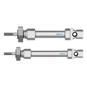 กระบอกลมแบบกลม FESTO ESNU แบบกระทำทางเดียว ISO6432 กระบอกลมนิวแมติกขนาดกะทัดรัด พร้อมเซ็นเซอร์ตำแหน่งเสริม - Product Image 2